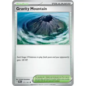 Surging Sparks - 177/191 - Gravity Mountain - Reverse Holo
