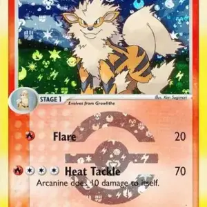 EX FireRed & Leaf Green - 18/112 - Arcanine - Reverse Holo Rare