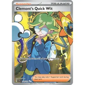 Surging Sparks - 229/191 - Clemont's Quick Wit