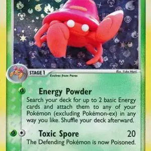 EX FireRed & Leaf Green - 43/112 - Parasect - Reverse Holo (Moderately Played)