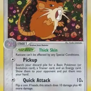 EX FireRed & Leaf Green - 48/112 - Raticate - Reverse Holo