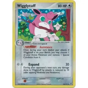 EX FireRed & Leaf Green - 52/112 - Wigglytuff - Reverse Holo (Moderately Played)