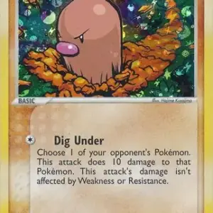 EX FireRed & Leaf Green - 61/112 - Diglett - Reverse Holo