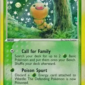 EX FireRed & Leaf Green - 86/112 - Weedle - Reverse Holo