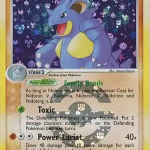 EX FireRed & Leaf Green - 9/112 - Nidoqueen - Reverse Holo Rare (Lightly Played)
