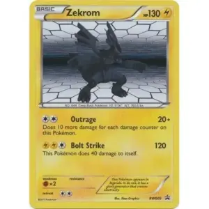 Black Star Promo - BW005 - Zekrom (Moderately Played)