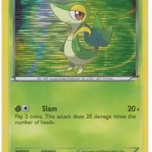 Black Star Promo - BW01 - Snivy (Lightly Played)