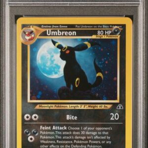 [Auksjon] PSA 8 Near Mint - 2001 Pokemon Neo Discovery Umbreon Holo #13