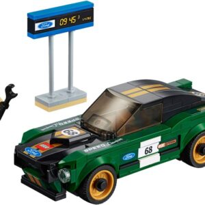 Alternative view of LEGO Speed Champions 75884 1968 Ford Mustang Fastback