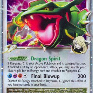 Black Star Promo - DP47 - Rayquaza C LV.X (Lightly Played)