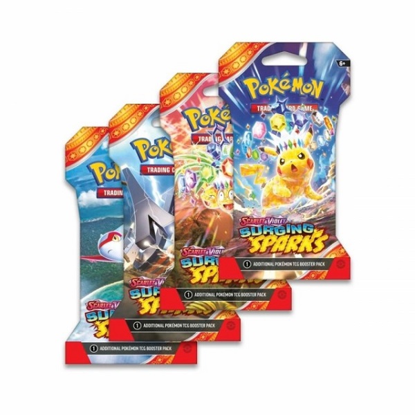 Pokemon Surging Sparks Sleeved Booster Pack - Bilde 2