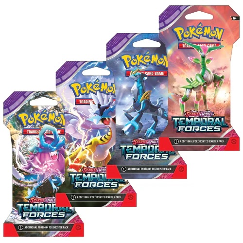 Pokemon Temporal Forces Sleeved Booster Pack - Bilde 2