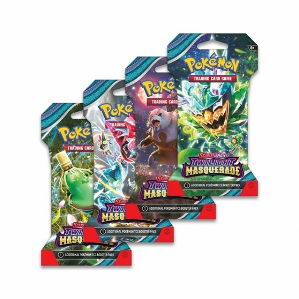 Pokemon Twilight Masquerade Sleeved Booster Pack - Bilde 2