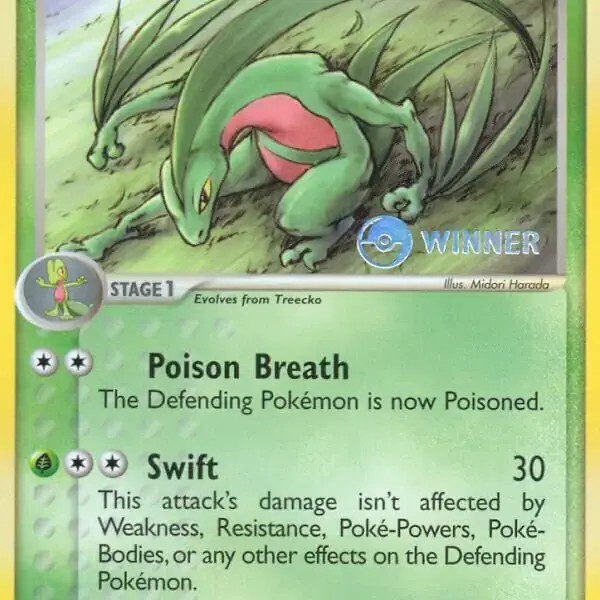 Nintendo Black Star Promo - NP04 - Grovyle