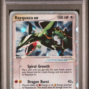 [Auksjon] PSA 7 Near Mint - 2003 Pokemon EX Dragon Rayquaza ex Holo #97