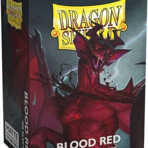 Dragon Shield Standard Sleeves - Matte Blood Red