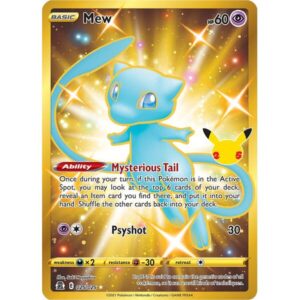 Celebrations - 025/025 - Mew (Secret)