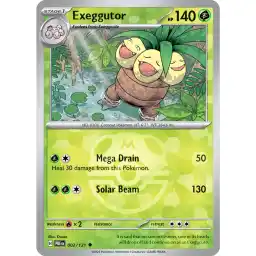 Prismatic Evolutions - 002/131 - Exeggutor - Master Ball Holo