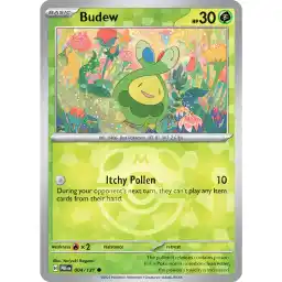 Prismatic Evolutions - 004/131 - Budew - Master Ball Holo
