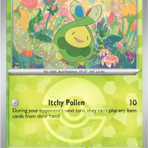 Prismatic Evolutions - 004/131 - Budew - Poke Ball Holo