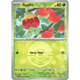 Prismatic Evolutions - 009/131 - Applin - Poke Ball Holo