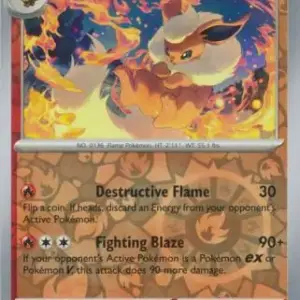 Prismatic Evolutions - 013/131 - Flareon - Reverse Holo