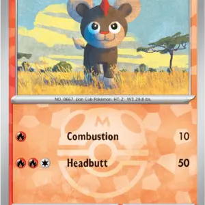Prismatic Evolutions - 015/131 - Litleo - Master Ball Holo