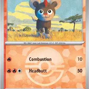 Prismatic Evolutions - 015/131 - Litleo - Poke Ball Holo