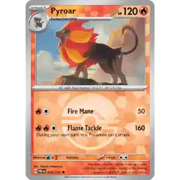 Prismatic Evolutions - 016/131 - Pyroar - Poke Ball Holo