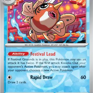 Prismatic Evolutions - 021/131 - Seaking - Poke Ball Holo