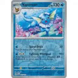 Prismatic Evolutions - 022/131 - Vaporeon - Holo Rare