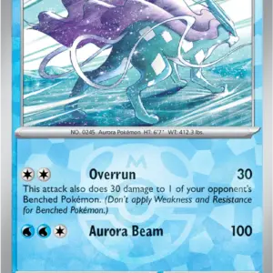 Prismatic Evolutions - 024/131 - Suicune - Master Ball Holo