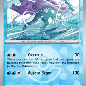 Prismatic Evolutions - 024/131 - Suicune - Poke Ball Holo