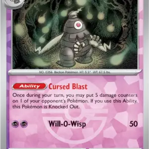 Prismatic Evolutions - 036/131 - Dusclops - Poke Ball Holo