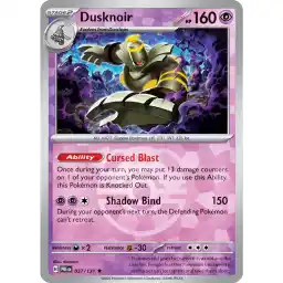 Prismatic Evolutions - 037/131 - Dusknoir - Master Ball Holo