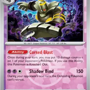 Prismatic Evolutions - 037/131 - Dusknoir - Master Ball Holo