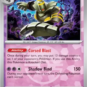 Prismatic Evolutions - 037/131 - Dusknoir - Poke Ball Holo