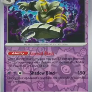 Prismatic Evolutions - 037/131 - Dusknoir - Reverse Holo