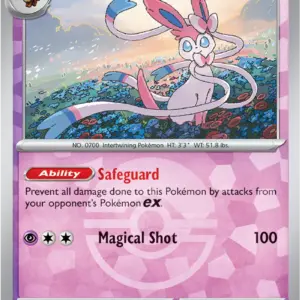 Prismatic Evolutions - 040/131 - Sylveon - Poke Ball Holo