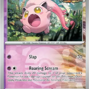 Prismatic Evolutions - 042/131 - Scream Tail - Poke Ball Holo