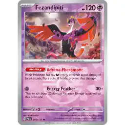 Prismatic Evolutions - 045/131 - Fezandipiti - Master Ball Holo