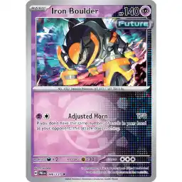 Prismatic Evolutions - 046/131 - Iron Boulder - Poke Ball Holo