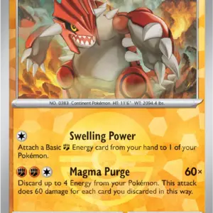 Prismatic Evolutions - 049/131 - Groudon - Poke Ball Holo