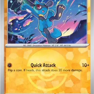 Prismatic Evolutions - 050/131 - Riolu - Poke Ball Holo