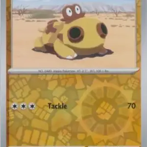 Prismatic Evolutions - 052/131 - Hippopotas - Reverse Holo