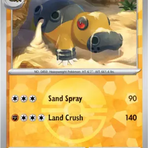 Prismatic Evolutions - 053/131 - Hippowdon - Poke Ball Holo