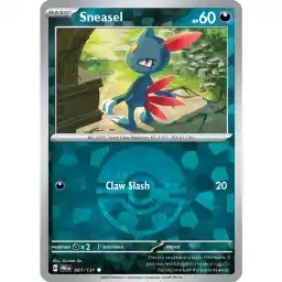 Prismatic Evolutions - 061/131 - Sneasel - Poke Ball Holo