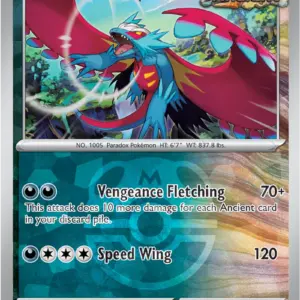 Prismatic Evolutions - 065/131 - Roaring Moon - Master Ball Holo