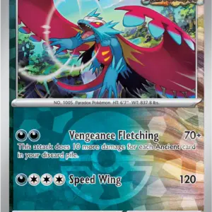 Prismatic Evolutions - 065/131 - Roaring Moon - Poke Ball Holo