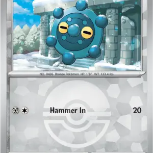 Prismatic Evolutions - 066/131 - Bronzor - Poke Ball Holo